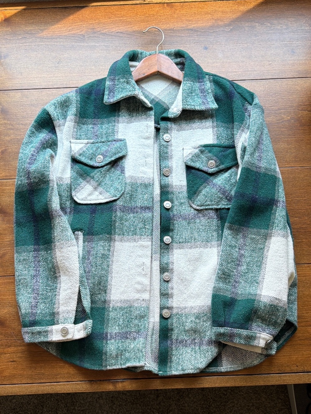 Oversized Flannel Shacket